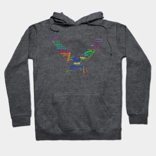 PGC Community Sourced Word Cloud (Rainbow) Hoodie